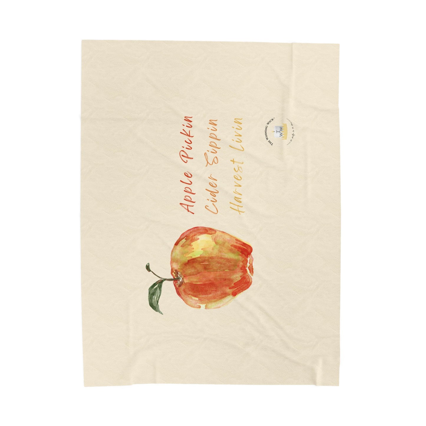 Cozy Fall Velveteen Plush Blanket