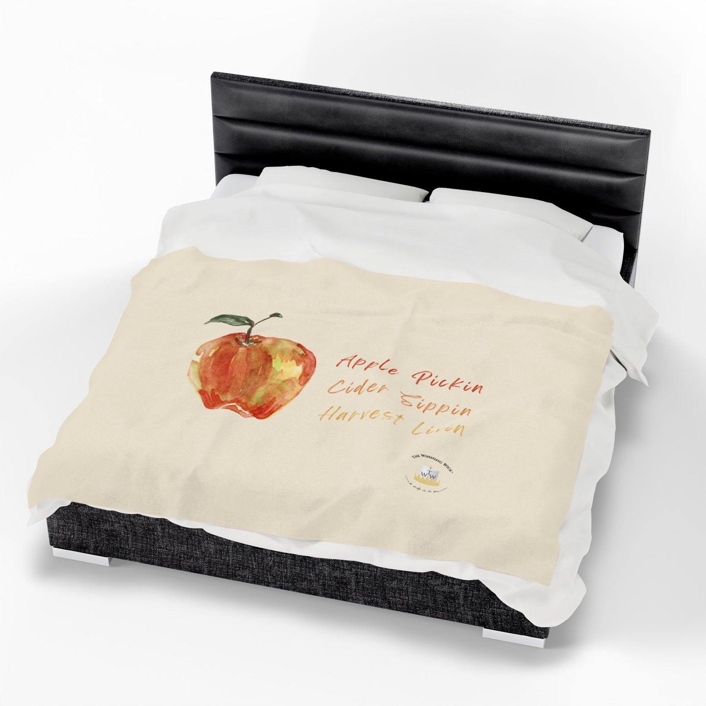 Cozy Fall Velveteen Plush Blanket