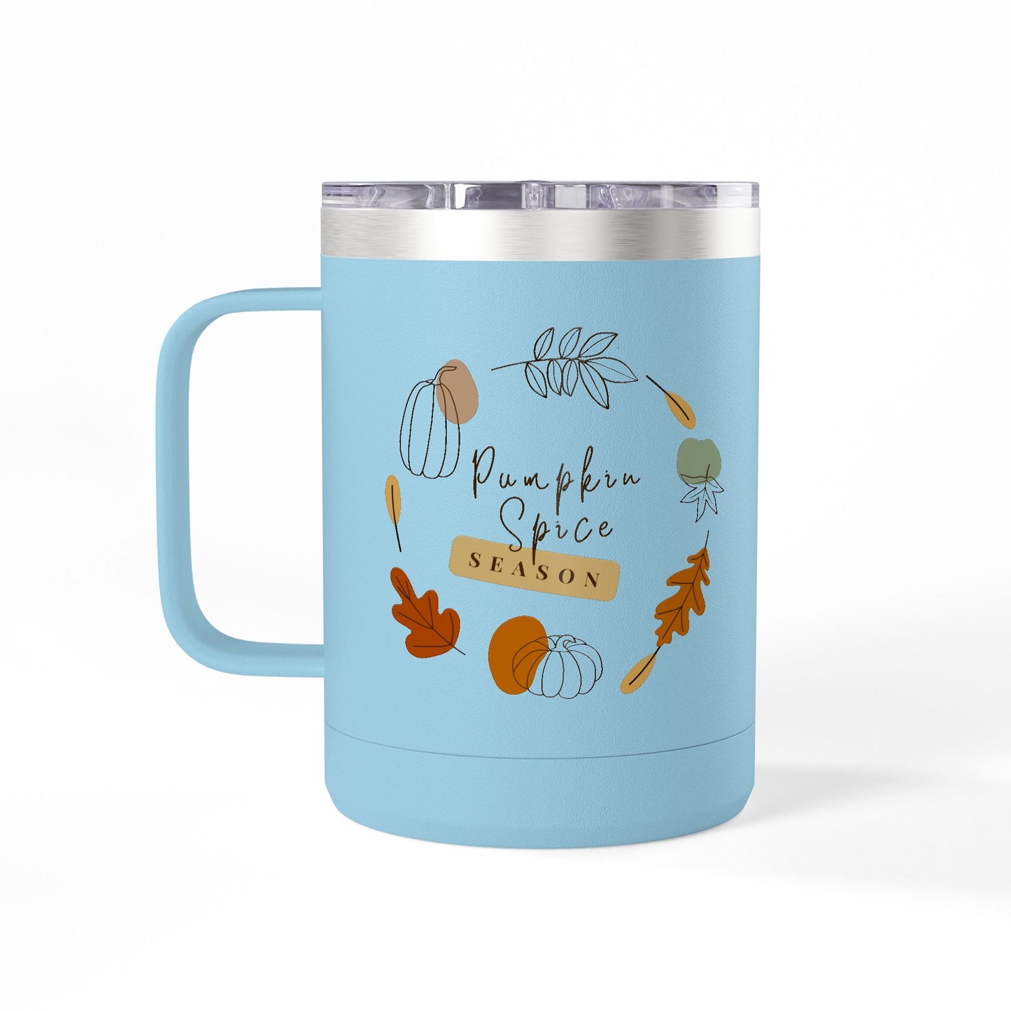 Pumpkin Spice Season Coffee Tumbler