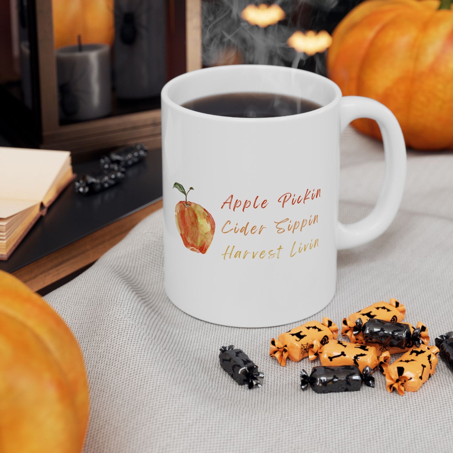 Apple Cider Fall Mug, 11oz/15oz