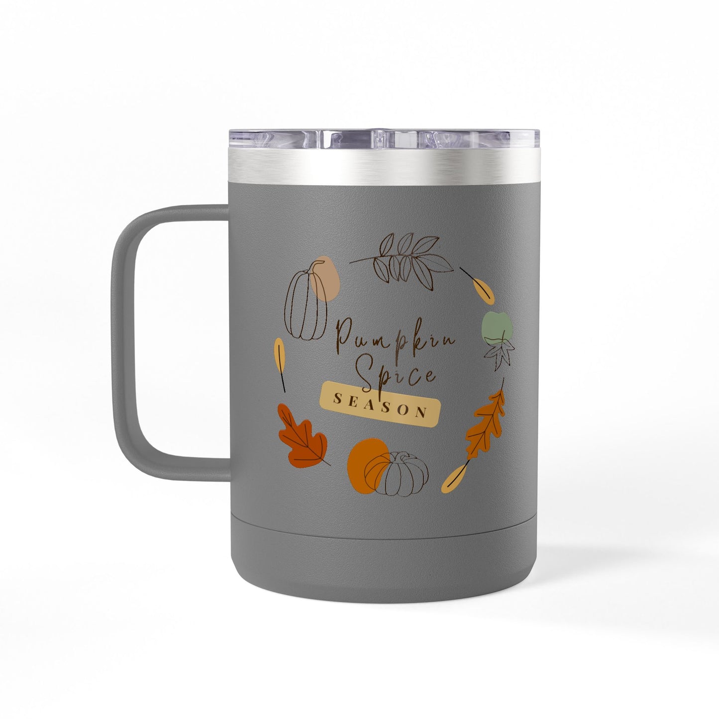 Pumpkin Spice Season Coffee Tumbler