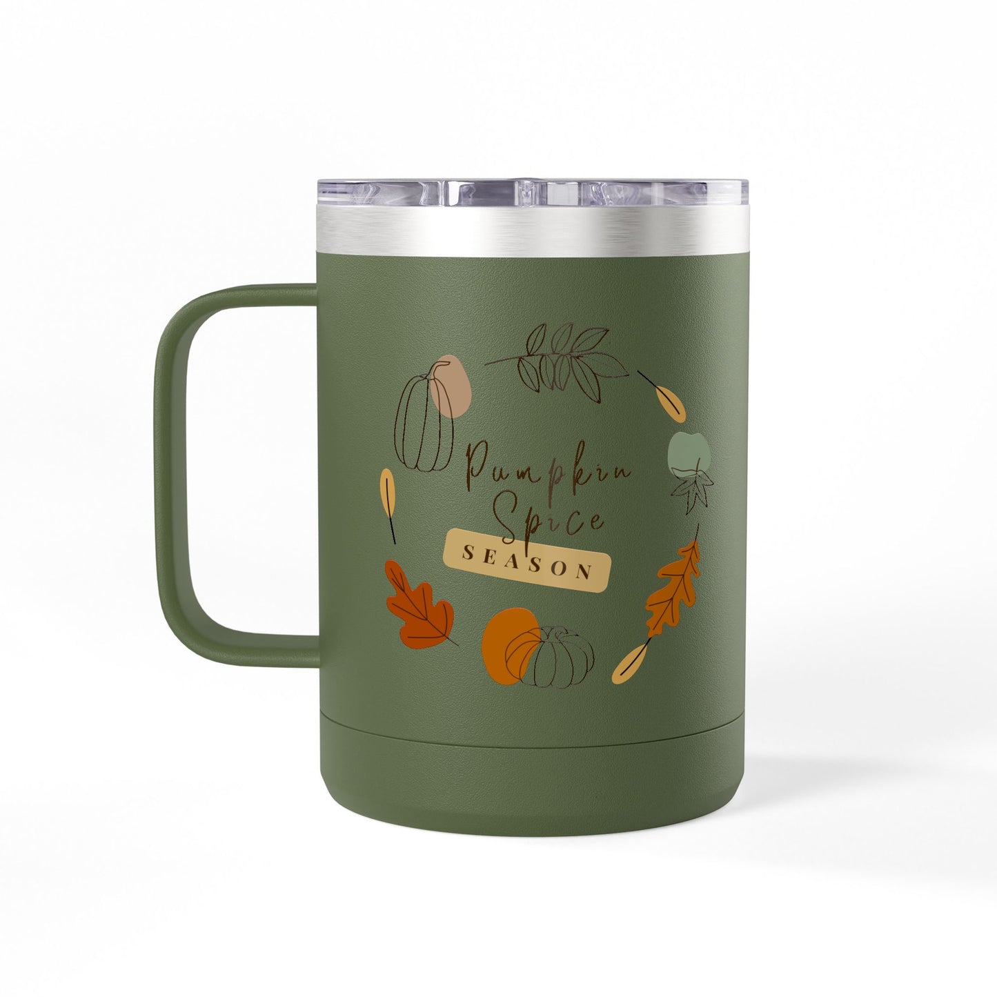 Pumpkin Spice Season Coffee Tumbler