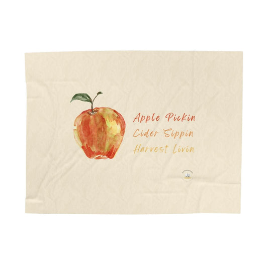 Cozy Fall Velveteen Plush Blanket