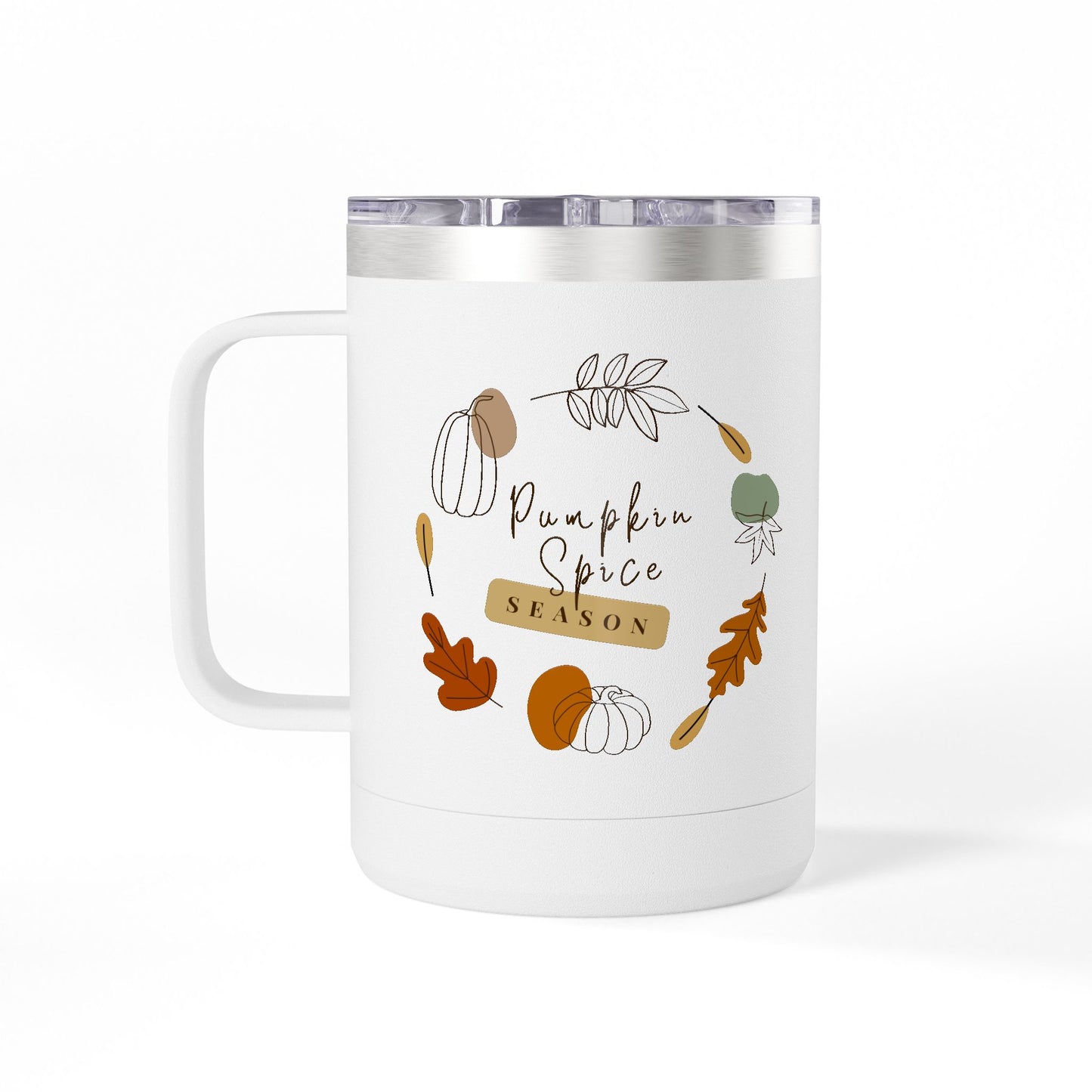 Pumpkin Spice Season Coffee Tumbler