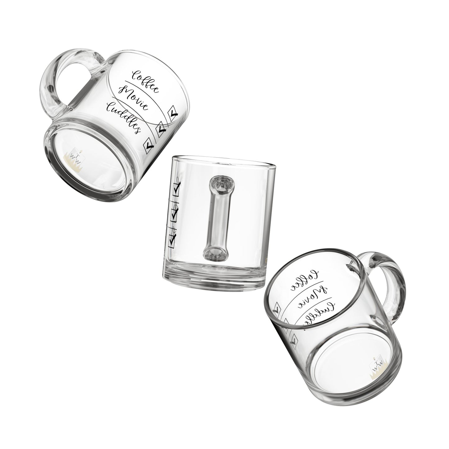 Clear Glass Mug, 10oz