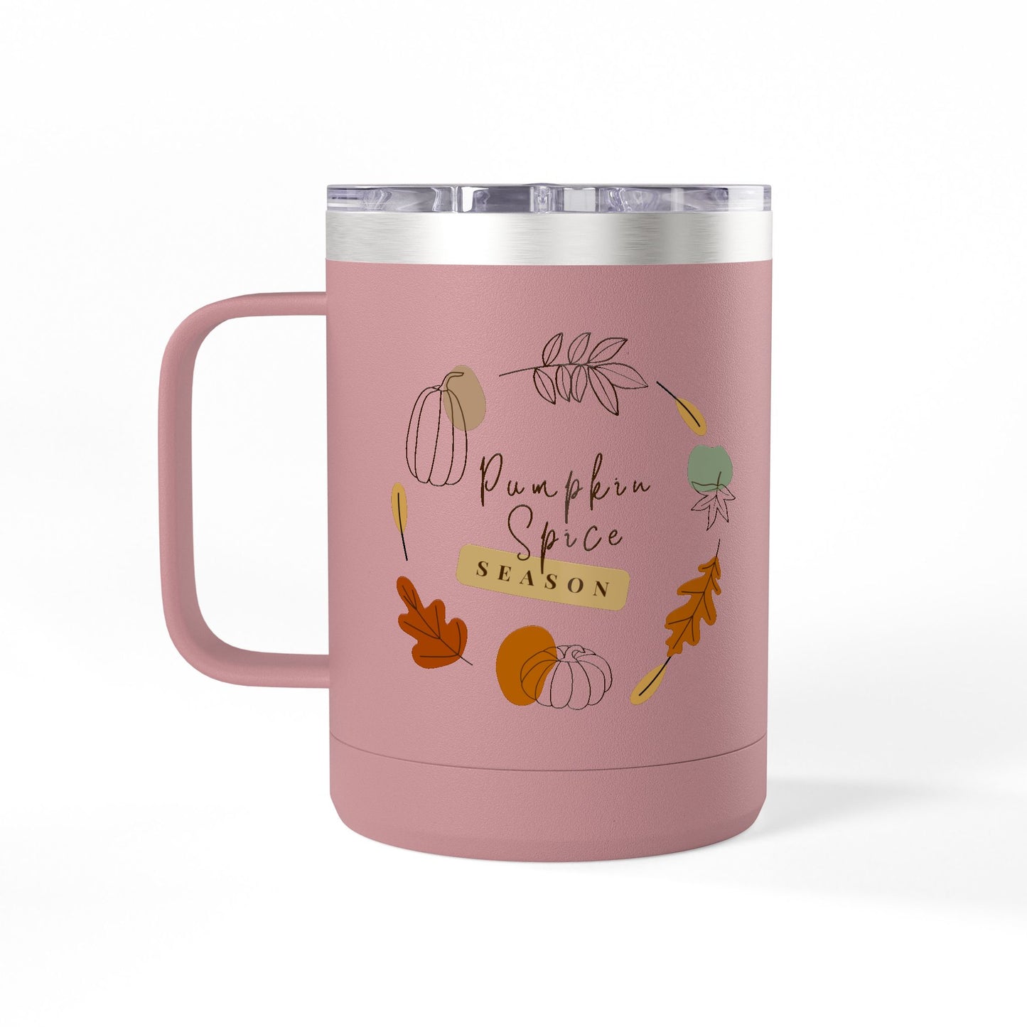 Pumpkin Spice Season Coffee Tumbler